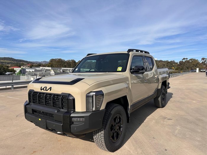 2025 Kia Tasman X-Pro TK MY26 4X4 Dual Range Tan Beige