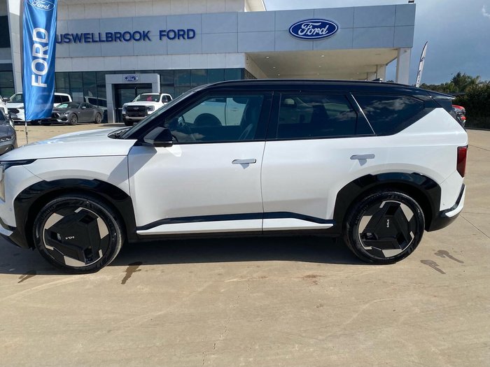 2025 Kia EV5 GT-Line OVc MY25 AWD Snow White Pearl with Starry Night Black Roof