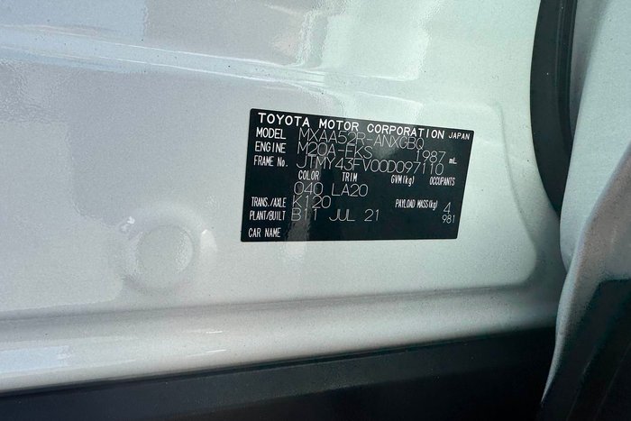 2021 Toyota RAV4 Cruiser