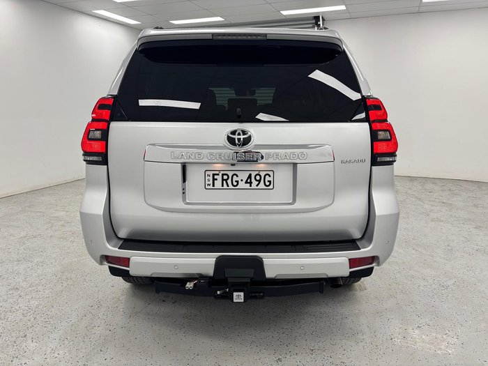 2023 Toyota Landcruiser Prado Kakadu GDJ150R 4X4 Dual Range Silver Pearl