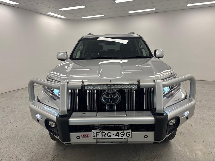 2023 Toyota Landcruiser Prado Kakadu GDJ150R 4X4 Dual Range Silver Pearl