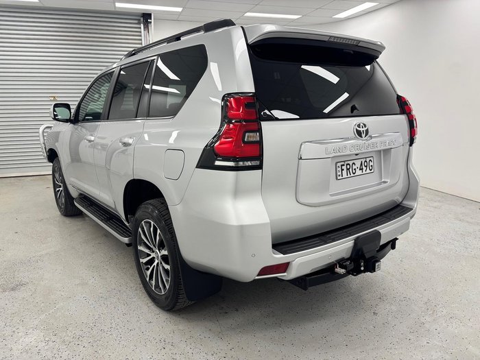 2023 Toyota Landcruiser Prado Kakadu GDJ150R 4X4 Dual Range Silver Pearl