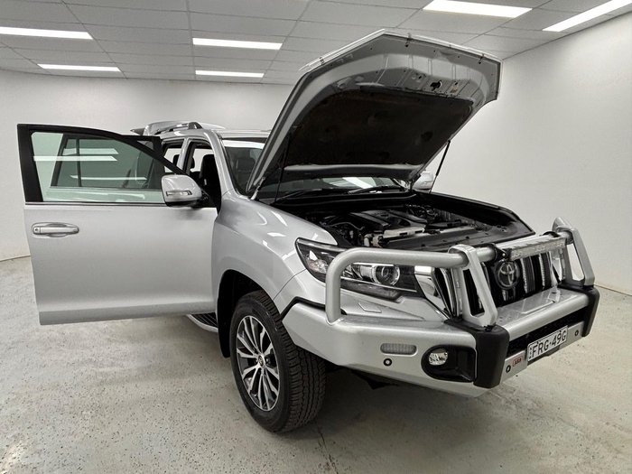 2023 Toyota Landcruiser Prado Kakadu GDJ150R 4X4 Dual Range Silver Pearl