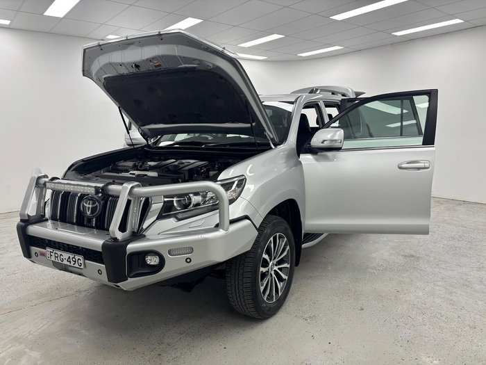 2023 Toyota Landcruiser Prado Kakadu GDJ150R 4X4 Dual Range Silver Pearl