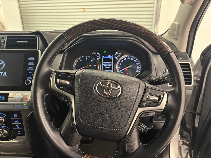 2023 Toyota Landcruiser Prado Kakadu GDJ150R 4X4 Dual Range Silver Pearl
