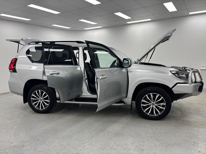 2023 Toyota Landcruiser Prado Kakadu GDJ150R 4X4 Dual Range Silver Pearl