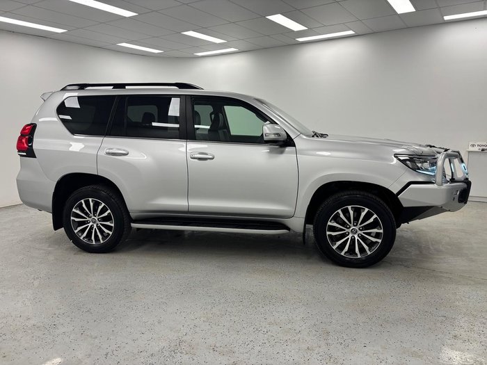 2023 Toyota Landcruiser Prado Kakadu GDJ150R 4X4 Dual Range Silver Pearl