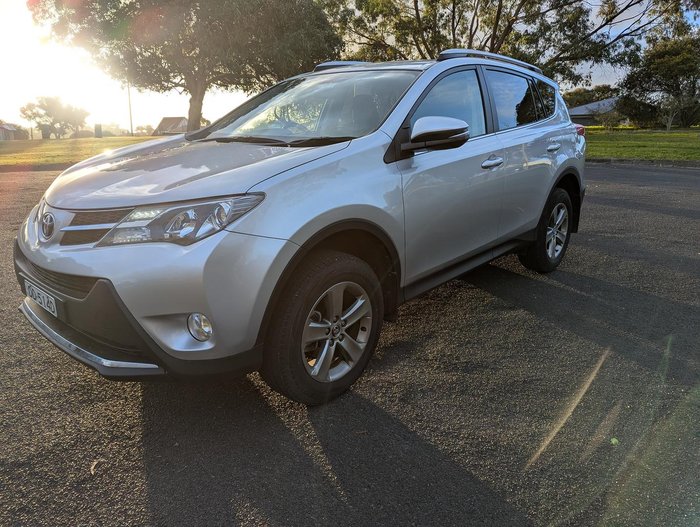 2015 Toyota RAV4 GXL ASA44R MY14 AWD Silver Pearl