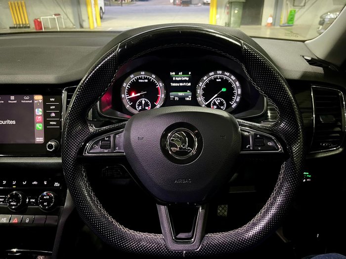 2017 SKODA Kodiaq 132TSI Sportline NS MY18.5 4X4 Steel Grey