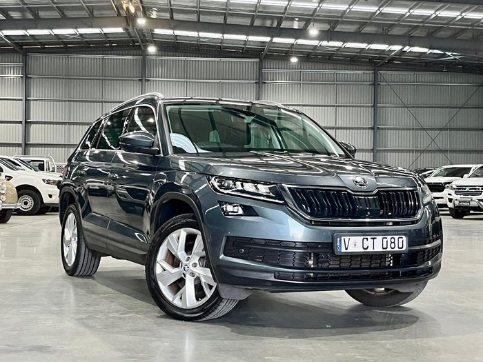 2017 SKODA Kodiaq 132TSI Sportline NS MY18.5 4X4 Steel Grey