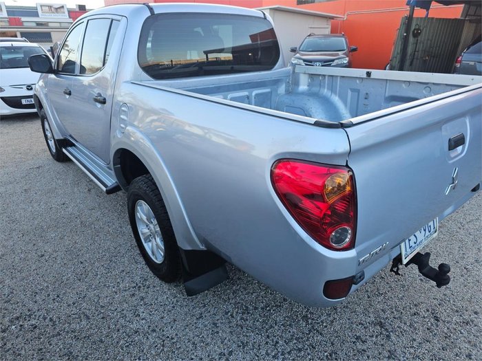 2015 Mitsubishi Triton GLX MN MY15 4X4 Dual Range Cool Silver