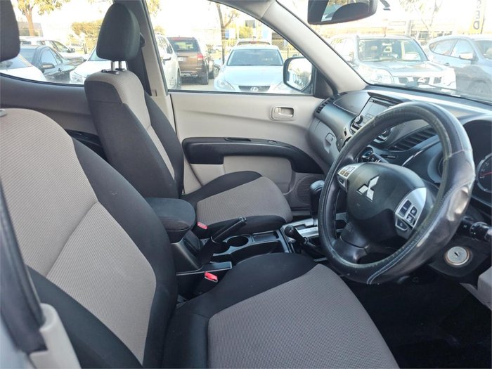 2015 Mitsubishi Triton GLX MN MY15 4X4 Dual Range Cool Silver