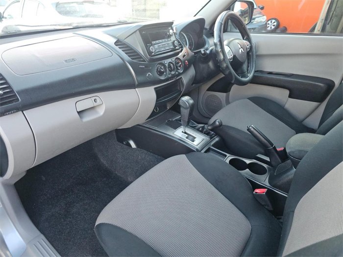 2015 Mitsubishi Triton GLX MN MY15 4X4 Dual Range Cool Silver