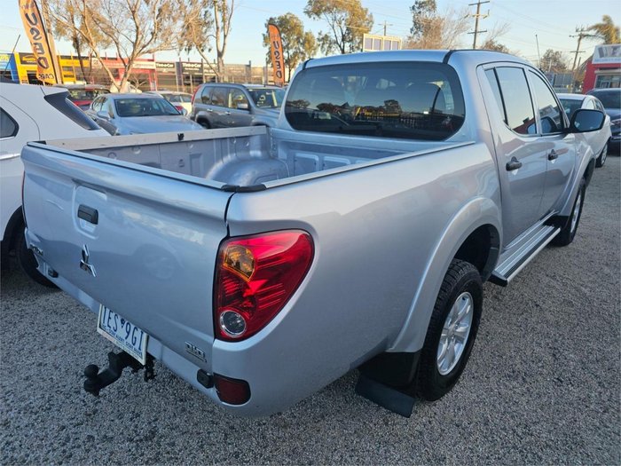 2015 Mitsubishi Triton GLX MN MY15 4X4 Dual Range Cool Silver