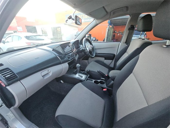 2015 Mitsubishi Triton GLX MN MY15 4X4 Dual Range Cool Silver