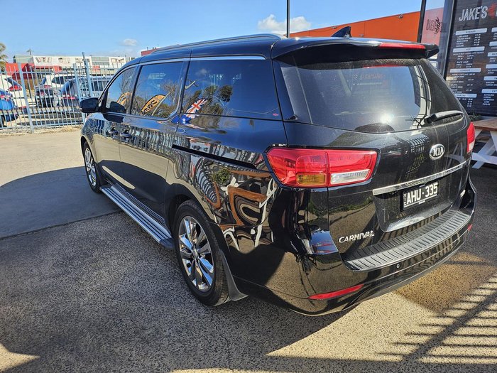2016 Kia Carnival SLi YP MY16 Aurora Black