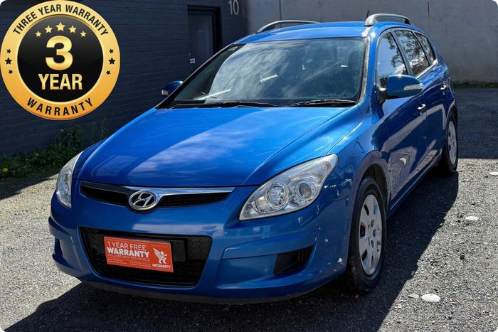2010 Hyundai i30 SX FD MY10 Blue