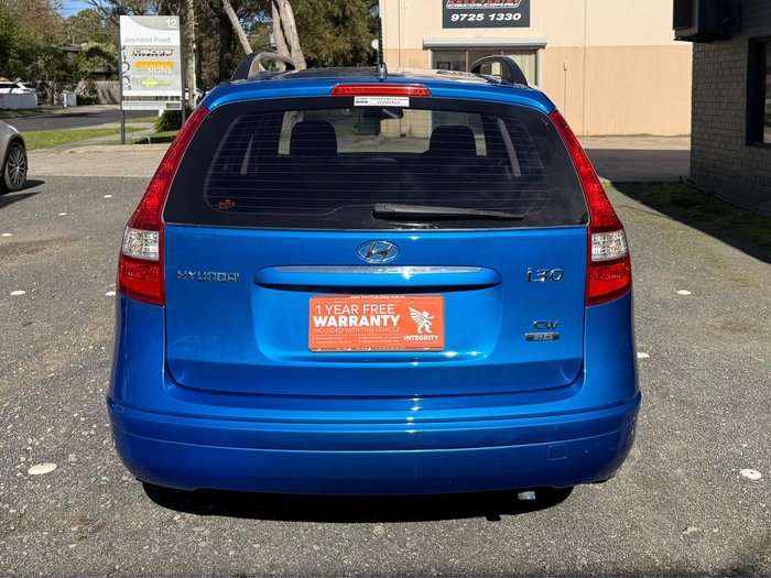 2010 Hyundai i30 SX FD MY10 Blue