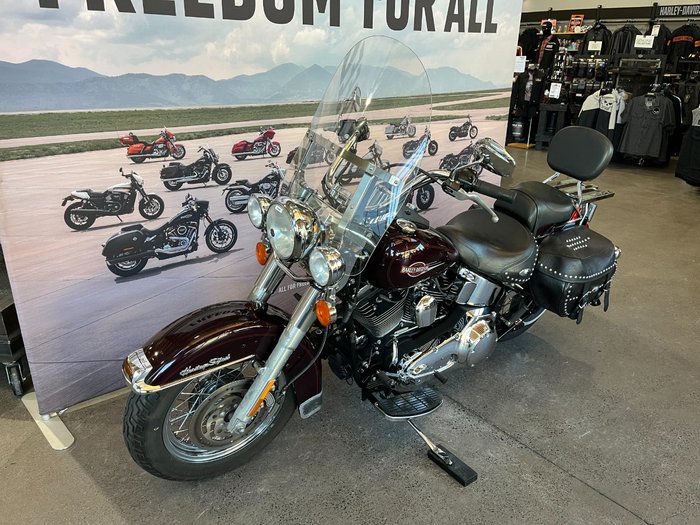 2005 Harley-davidson FLSTCI HERITAGE S/TAIL CLASSIC BLACK CHERRY