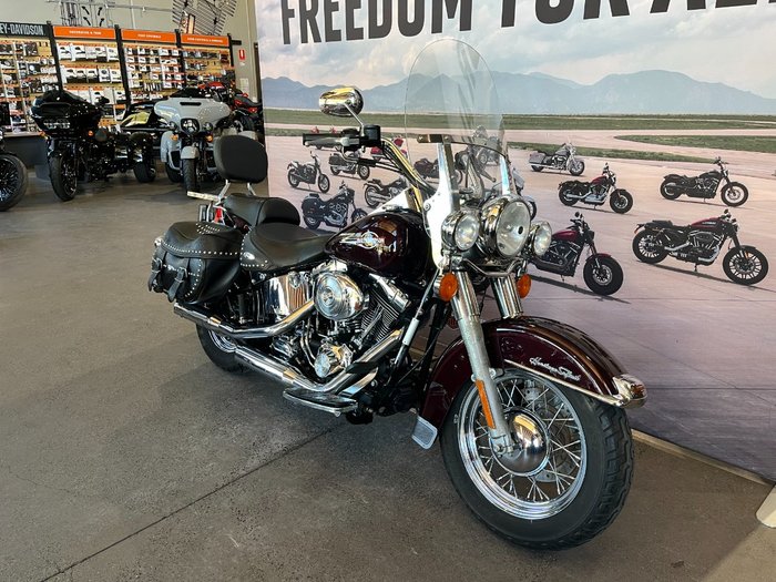 2005 Harley-davidson FLSTCI HERITAGE S/TAIL CLASSIC BLACK CHERRY