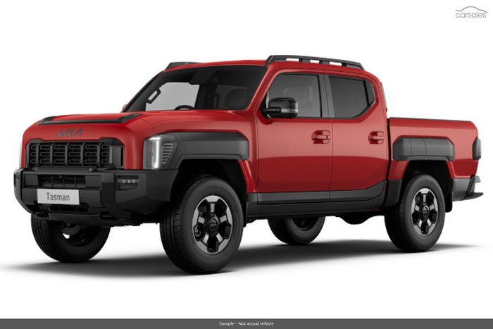 2025 Kia Tasman X-Line TK MY26 4X4 Dual Range Runway Red