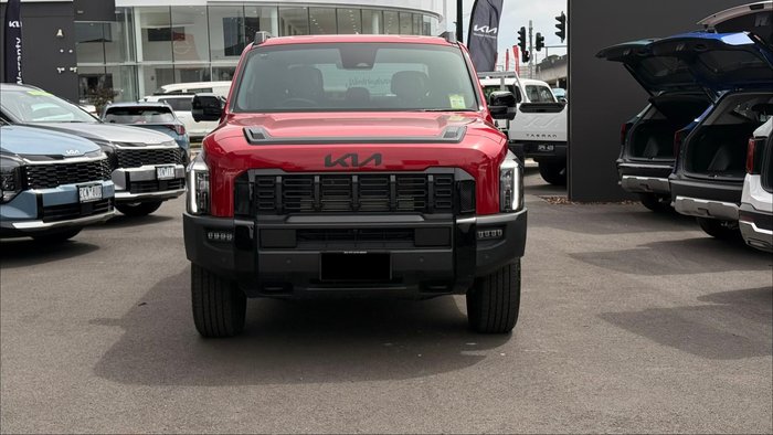 2025 Kia Tasman X-Line TK MY26 4X4 Dual Range Runway Red