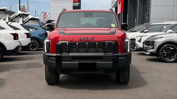 2025 Kia Tasman X-Line TK MY26 4X4 Dual Range Runway Red
