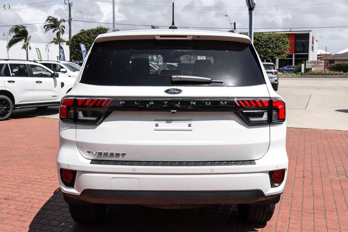 2025 Ford Everest Platinum MY25.25 4X4 Dual Range Arctic White