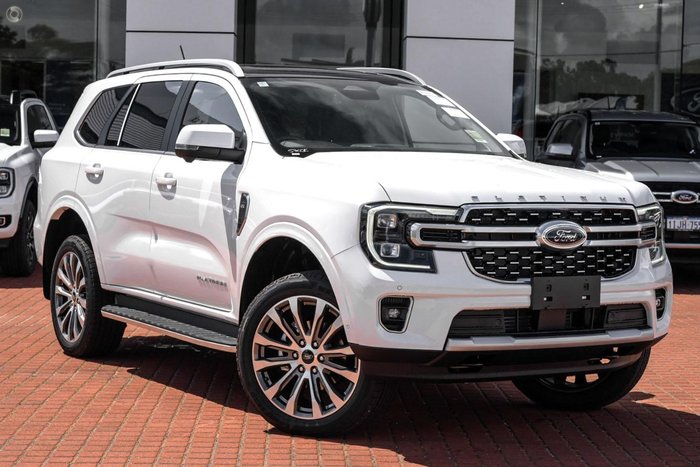 2025 Ford Everest Platinum MY25.25 4X4 Dual Range Arctic White