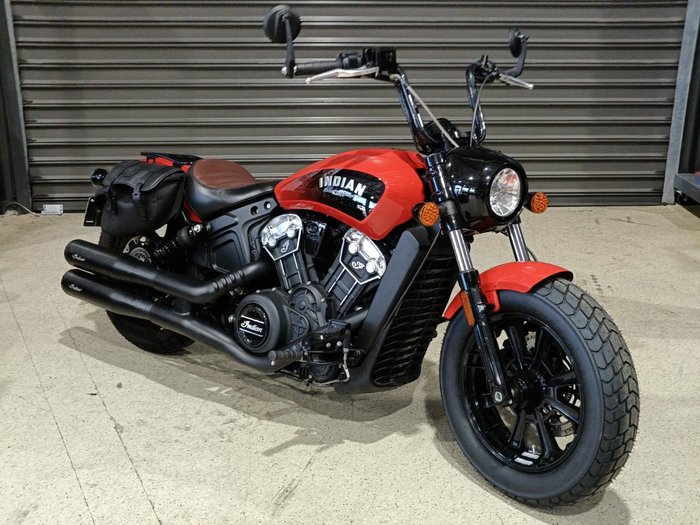 2021 INDIAN SCOUT BOBBER RED RED