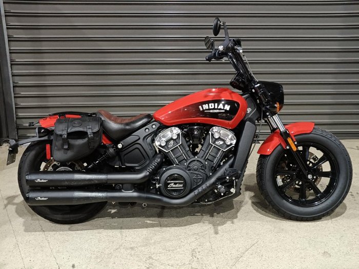 2021 INDIAN SCOUT BOBBER RED RED