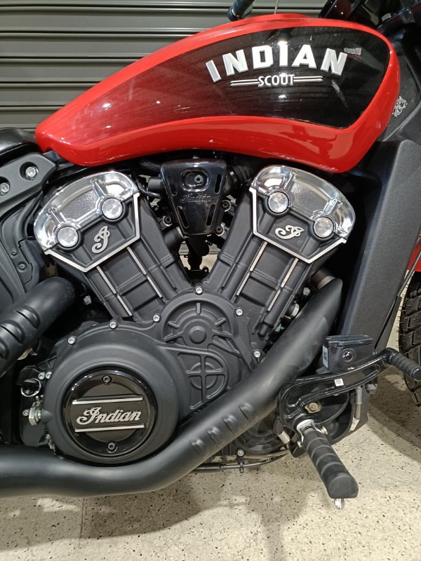2021 INDIAN SCOUT BOBBER RED RED