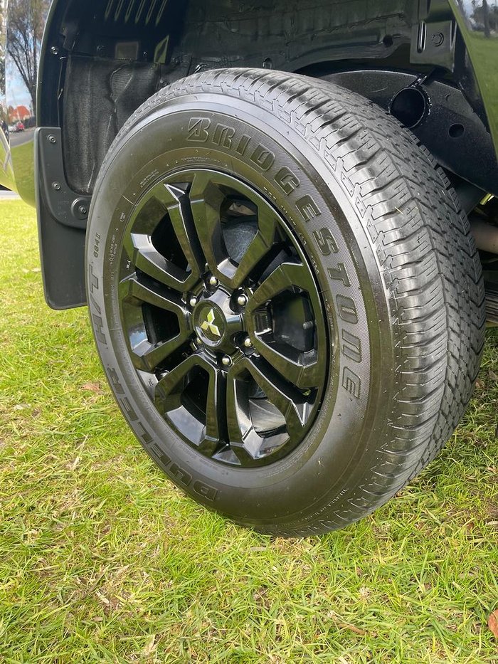 2023 Mitsubishi Triton GLS MR MY23 4X4 Dual Range Black Mica
