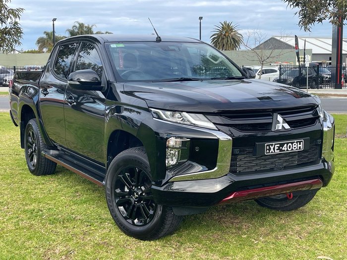 2023 Mitsubishi Triton GLS MR MY23 4X4 Dual Range Black Mica
