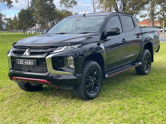2023 Mitsubishi Triton GLS MR MY23 4X4 Dual Range Black Mica