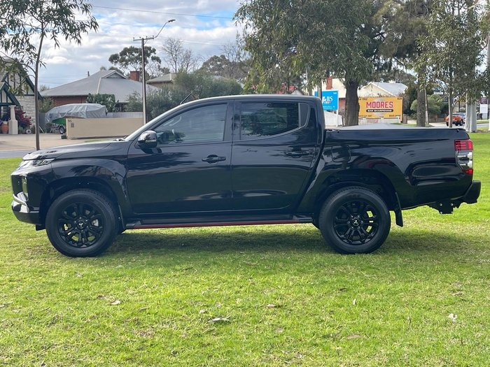 2023 Mitsubishi Triton GLS MR MY23 4X4 Dual Range Black Mica
