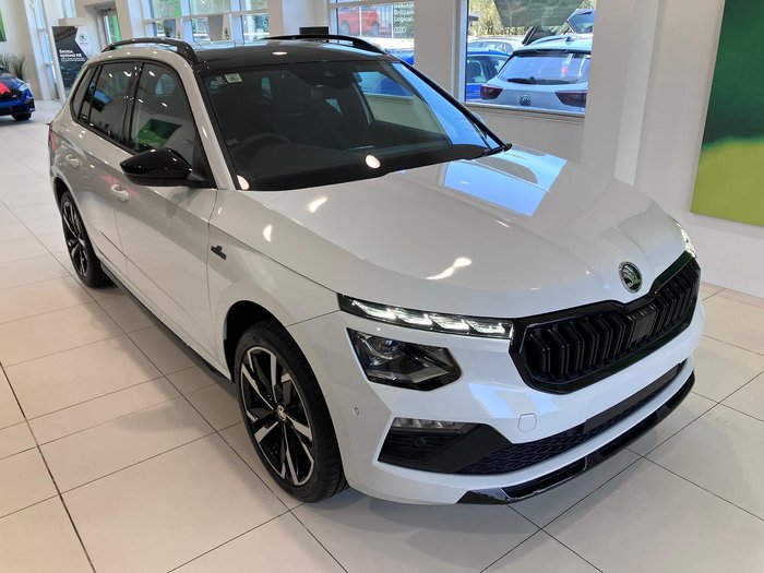 2025 SKODA Kamiq 110TSI Monte Carlo NW MY25 Moon White