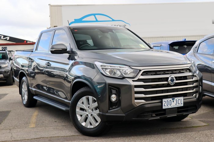 2022 SsangYong Musso ELX Q250 MY22 4X4 Dual Range Marble Grey
