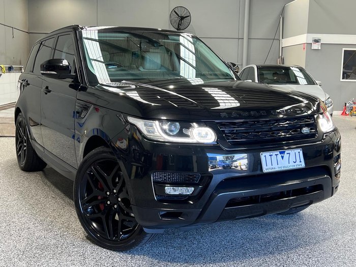 2014 Land Rover Range Rover Sport SDV8 HSE Dynamic L494 MY14.5 4X4 Dual Range Santorini Black