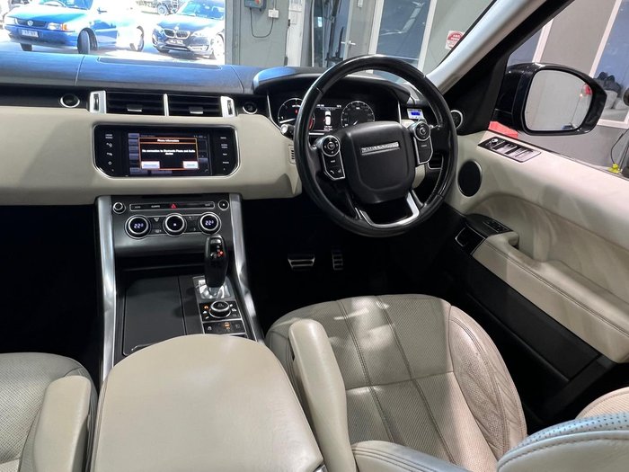 2014 Land Rover Range Rover Sport SDV8 HSE Dynamic L494 MY14.5 4X4 Dual Range Santorini Black