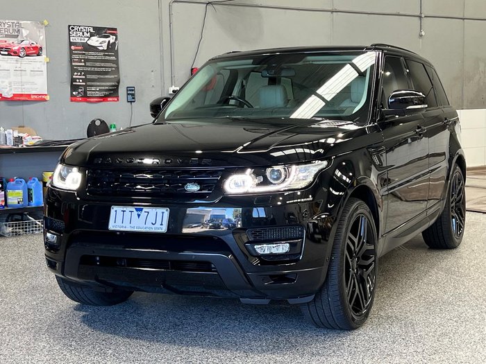 2014 Land Rover Range Rover Sport SDV8 HSE Dynamic L494 MY14.5 4X4 Dual Range Santorini Black