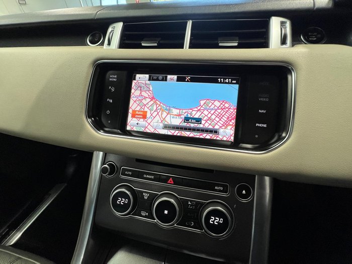 2014 Land Rover Range Rover Sport SDV8 HSE Dynamic L494 MY14.5 4X4 Dual Range Santorini Black