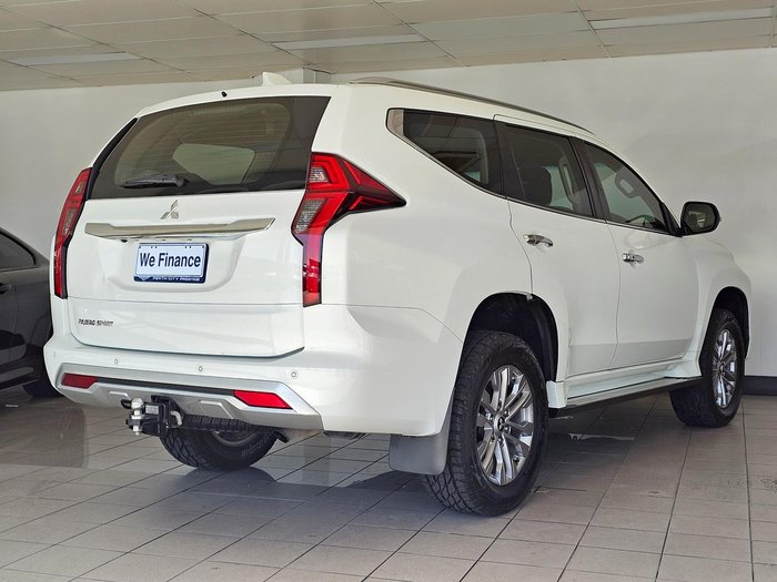 2021 Mitsubishi Pajero Sport GLX QF MY21 4X4 Dual Range White