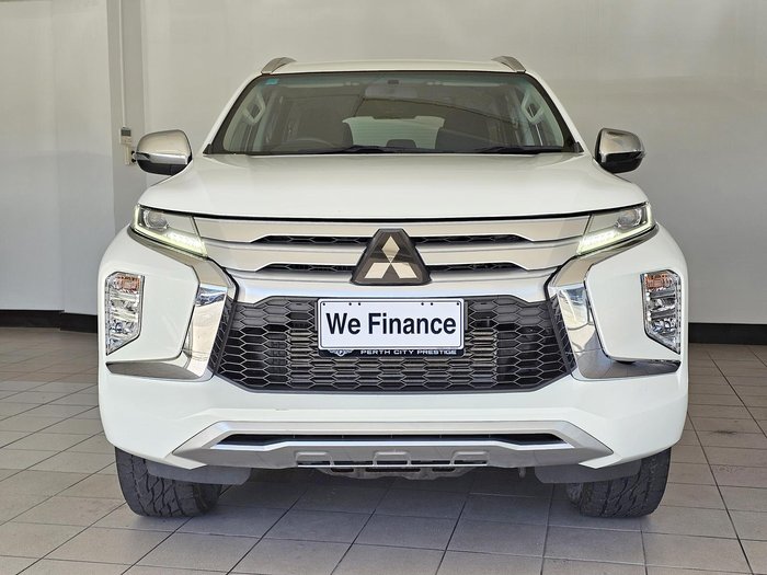2021 Mitsubishi Pajero Sport GLX QF MY21 4X4 Dual Range White