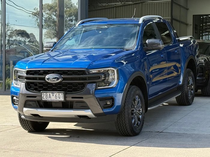 2024 Ford Ranger Wildtrak MY24.50 4X4 Dual Range Blue Lightning