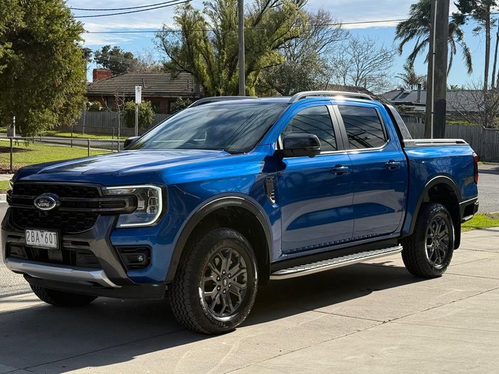 2024 Ford Ranger Wildtrak MY24.50 4X4 Dual Range Blue Lightning