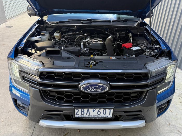 2024 Ford Ranger Wildtrak MY24.50 4X4 Dual Range Blue Lightning