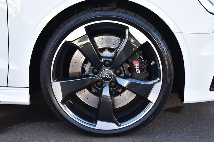 2020 Audi RS3 Carbon Edition 8V MY20 Four Wheel Drive Glacier White