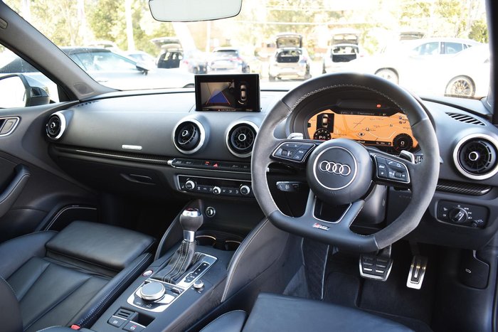 2020 Audi RS3 Carbon Edition 8V MY20 Four Wheel Drive Glacier White