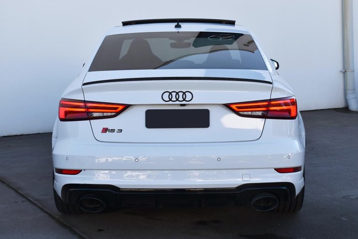 2020 Audi RS3 Carbon Edition 8V MY20 Four Wheel Drive Glacier White